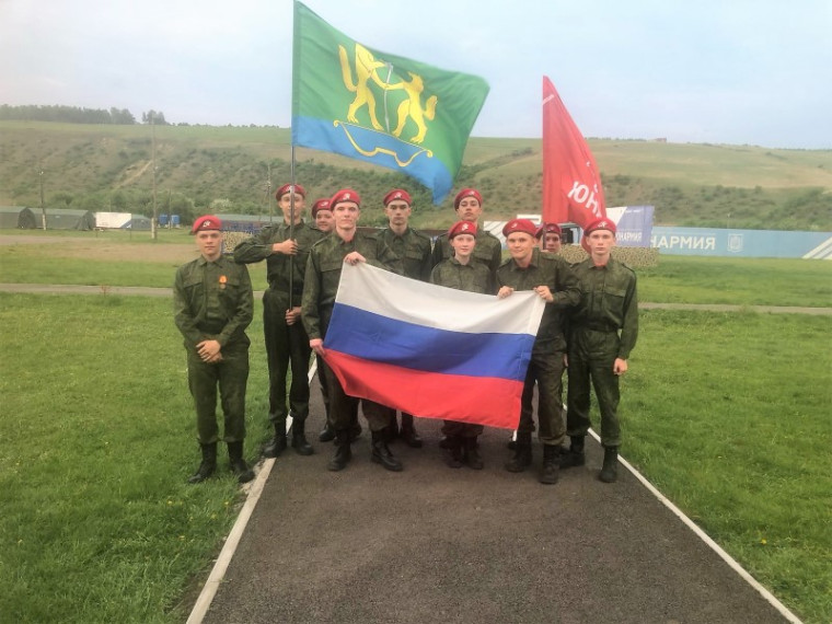 Региональный этап Всероссийской военно-патриотической игры "Победа"..